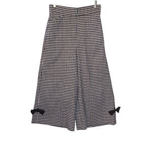 M's Gracy Gingham Check Wide Pants 38 Japan/ USA sz 12